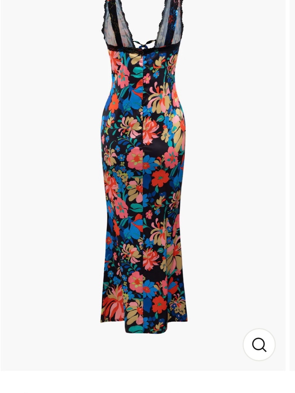 Floral Slip Maxi Dress in Multicolor